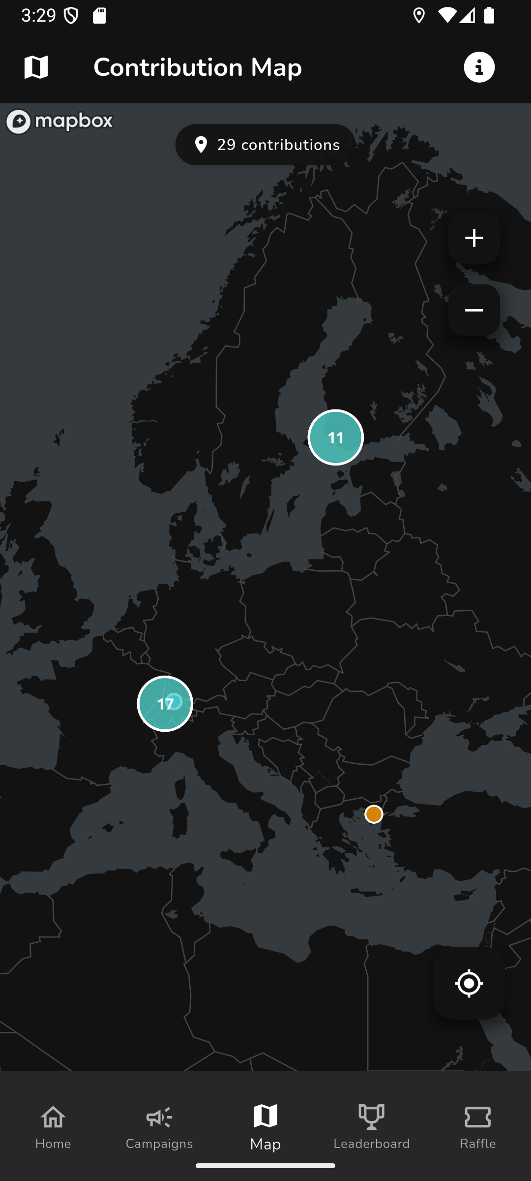 HereSay Map View